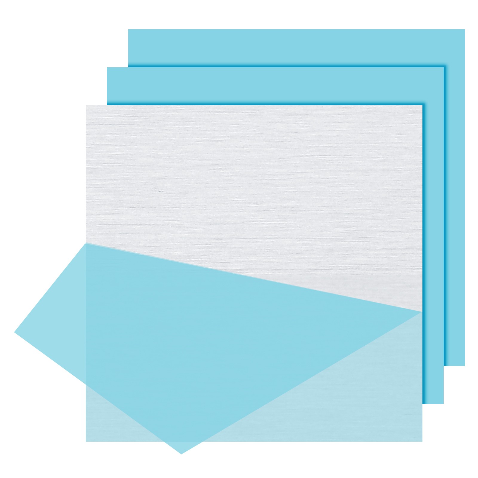 6061 T651 Aluminum Sheet Metal 4 x 4 x 1/16(0.0625″) Inch 3Pcs Flat 1.5MM