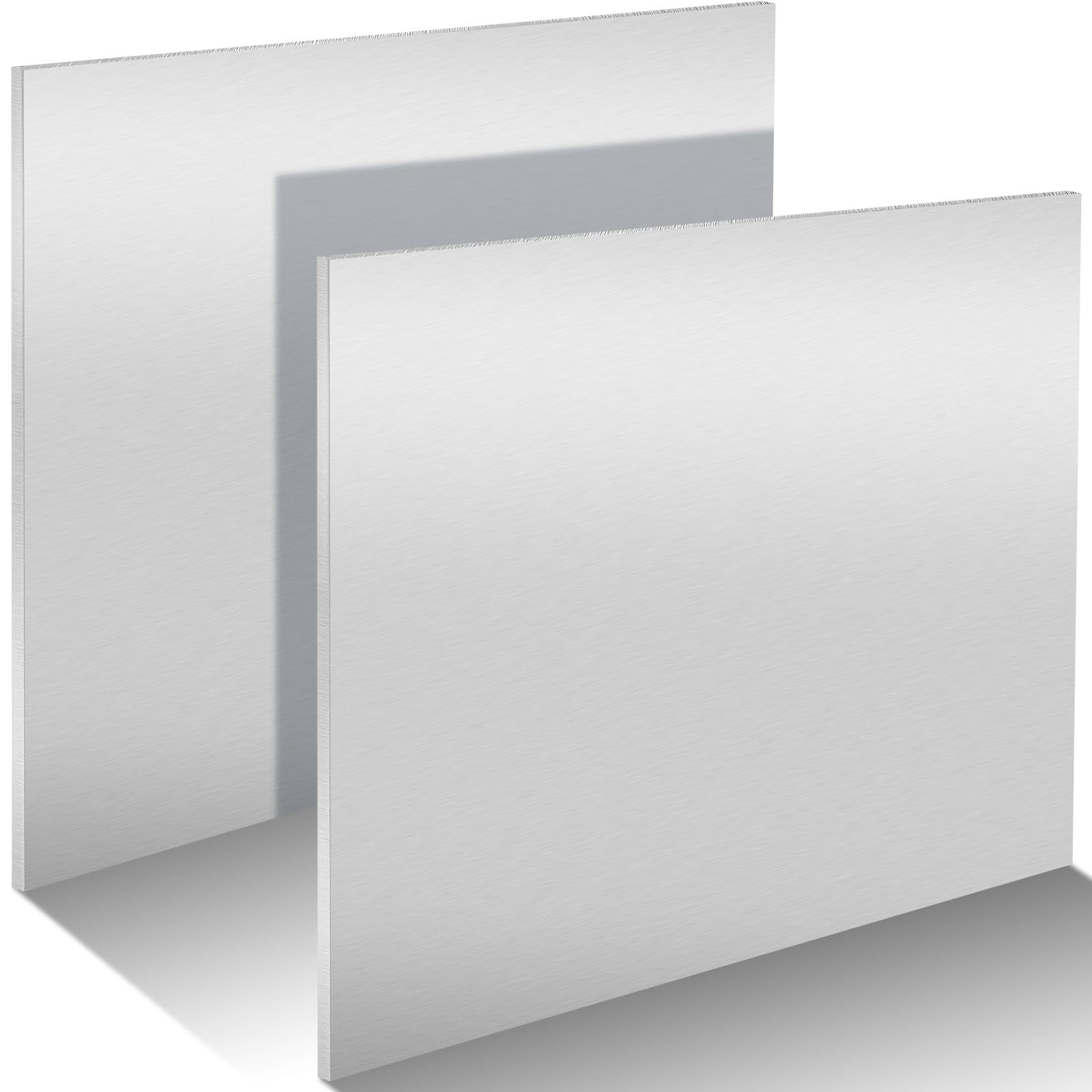 2 Pack 16″x12″ Aluminum Sheets 5052 Metal Plates 1/4″ Thick for DIY & Crafting
