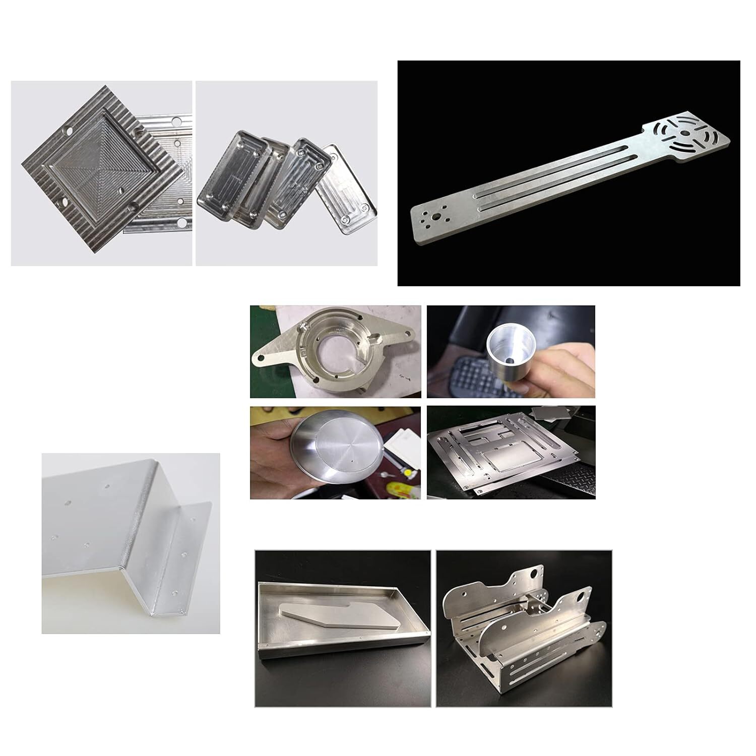 1pcs Aluminum Plate for DIY Projects: Flat Plate, Thickness 0.3-10mm