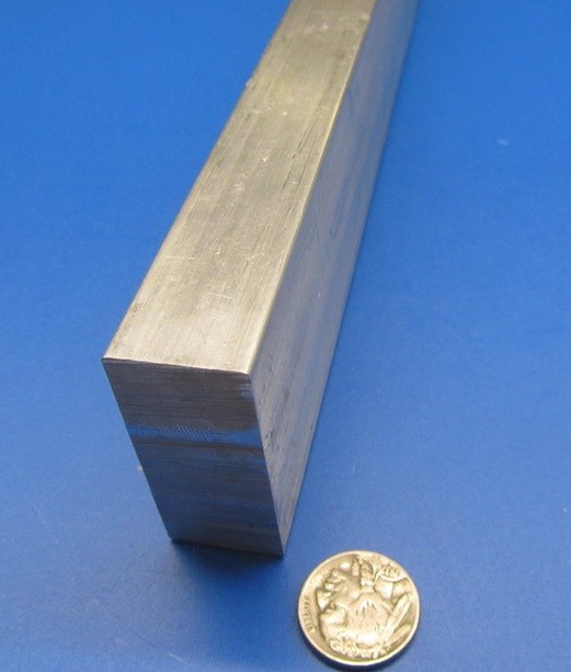 6063 T5 Aluminum Bar, 7/8″ (.875″) Thick x 2.0″ Wide x 48″ Length