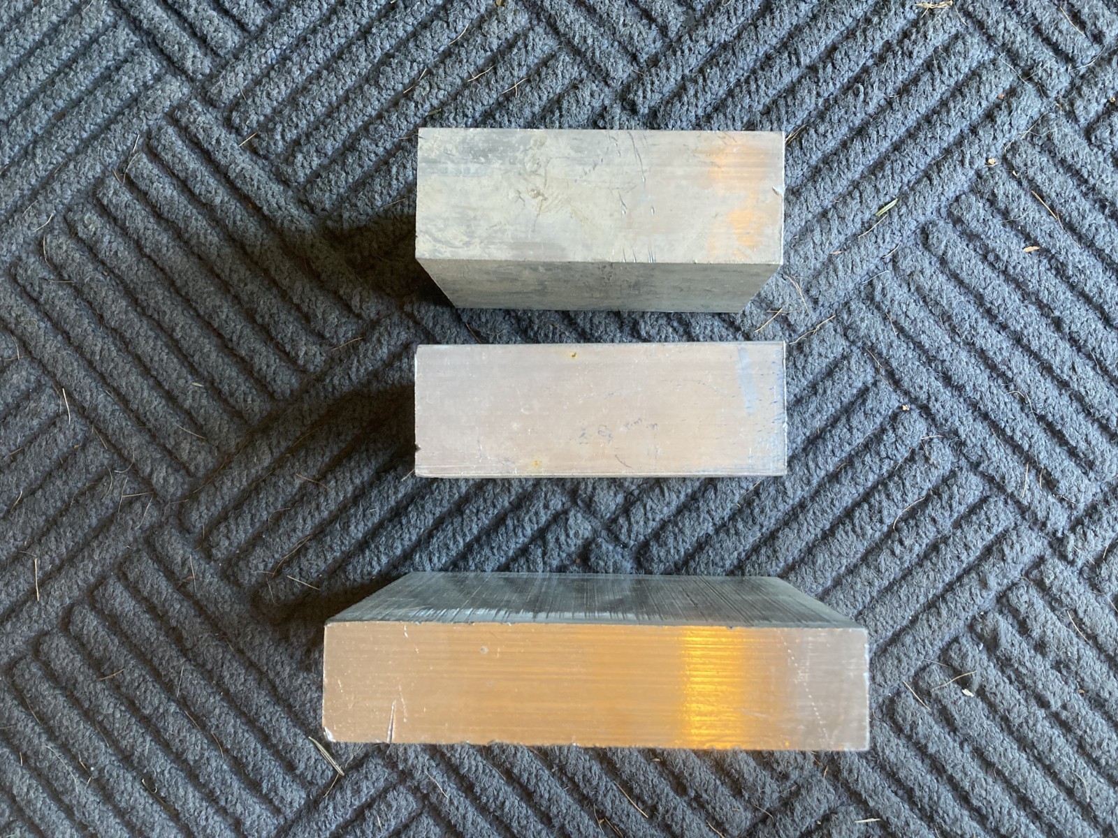 Aluminum Block, Mixed Lot