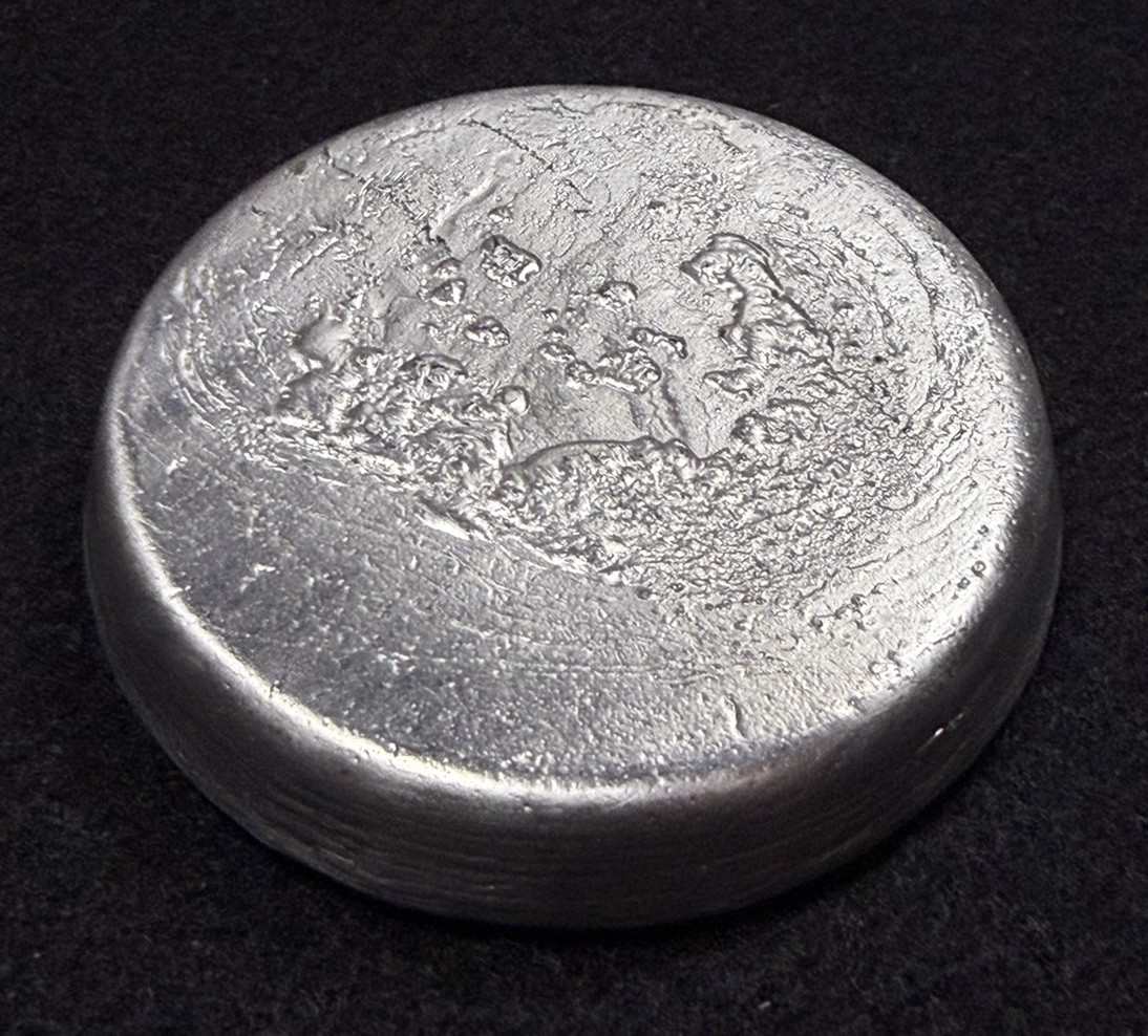 Recycled Scrap Tin Pewter 187g (6.60oz) Ingot Reloading Casting Metal Craft