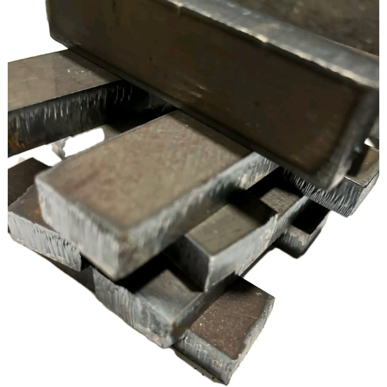 4in x 1in x 1/2in Steel Flat Plate (0.500in Thick) Qty#20