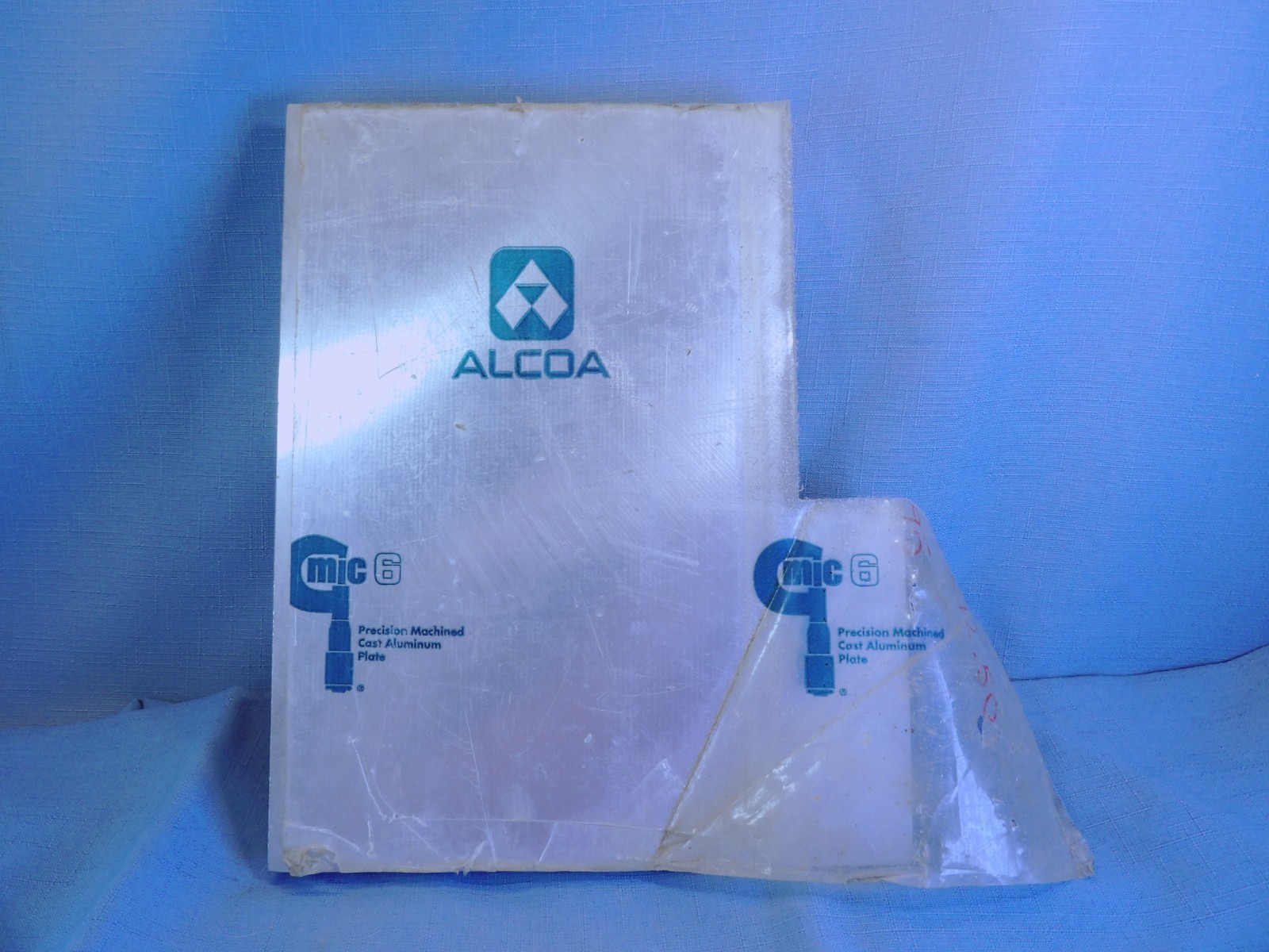 Vintage 10.2lb Alcoa Cast Tool Aluminum 11.5″x9.5″x1″ Remnant