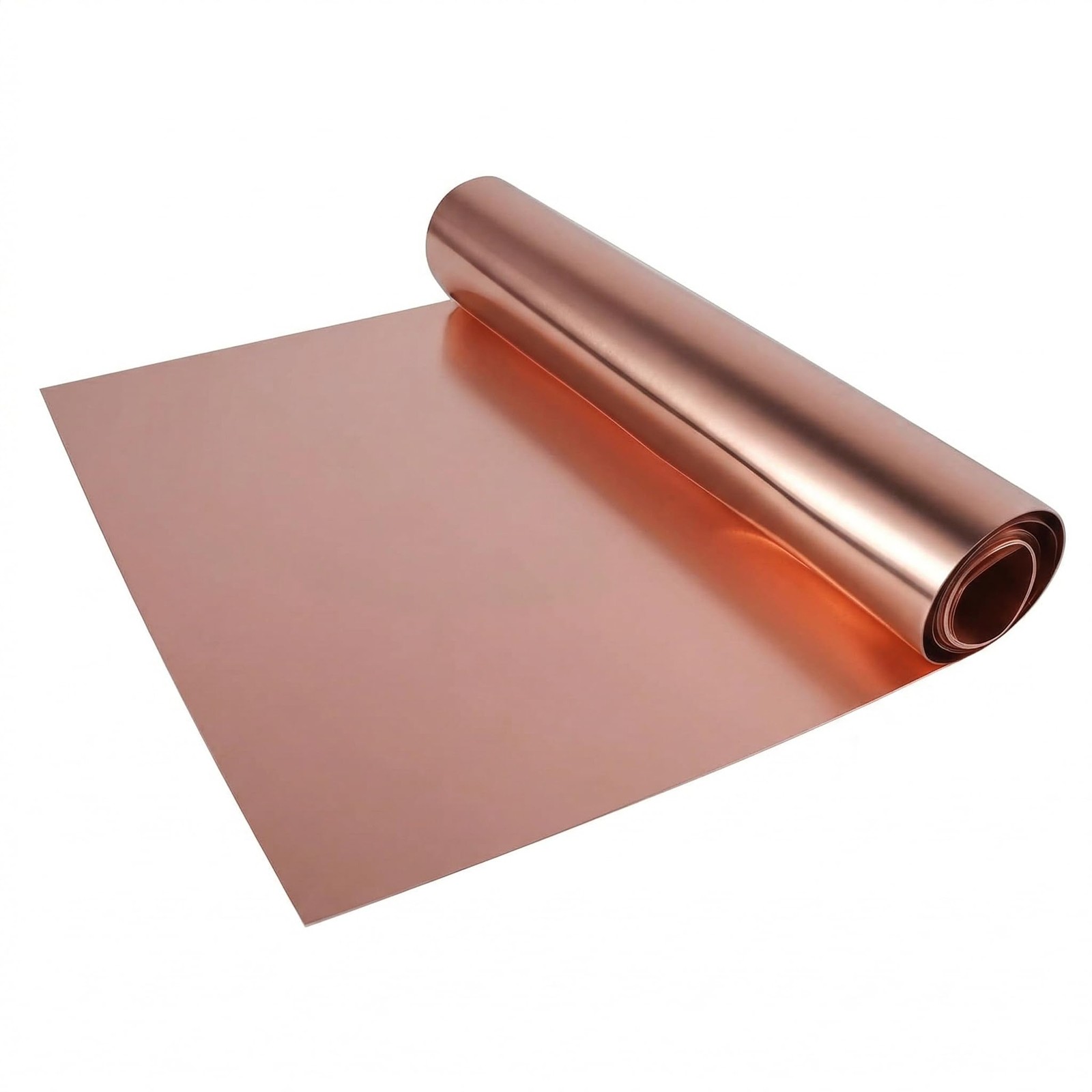 Copper Sheet Crafting Electrical Projects 44 Gauge 0.05mm 8 Inch x 10ft Roll