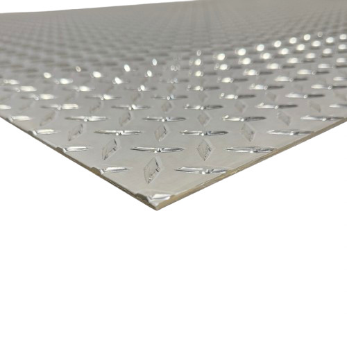 24″ x 36″ Diamond Plate Aluminum .125″ Thick (1/8 in) – Treadplate, 3003 Alloy