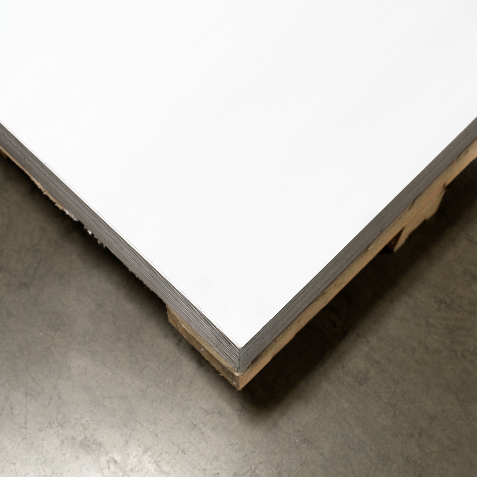 White Trailer Skin Panel, .040 x 49″ x 96″ – 1 PC