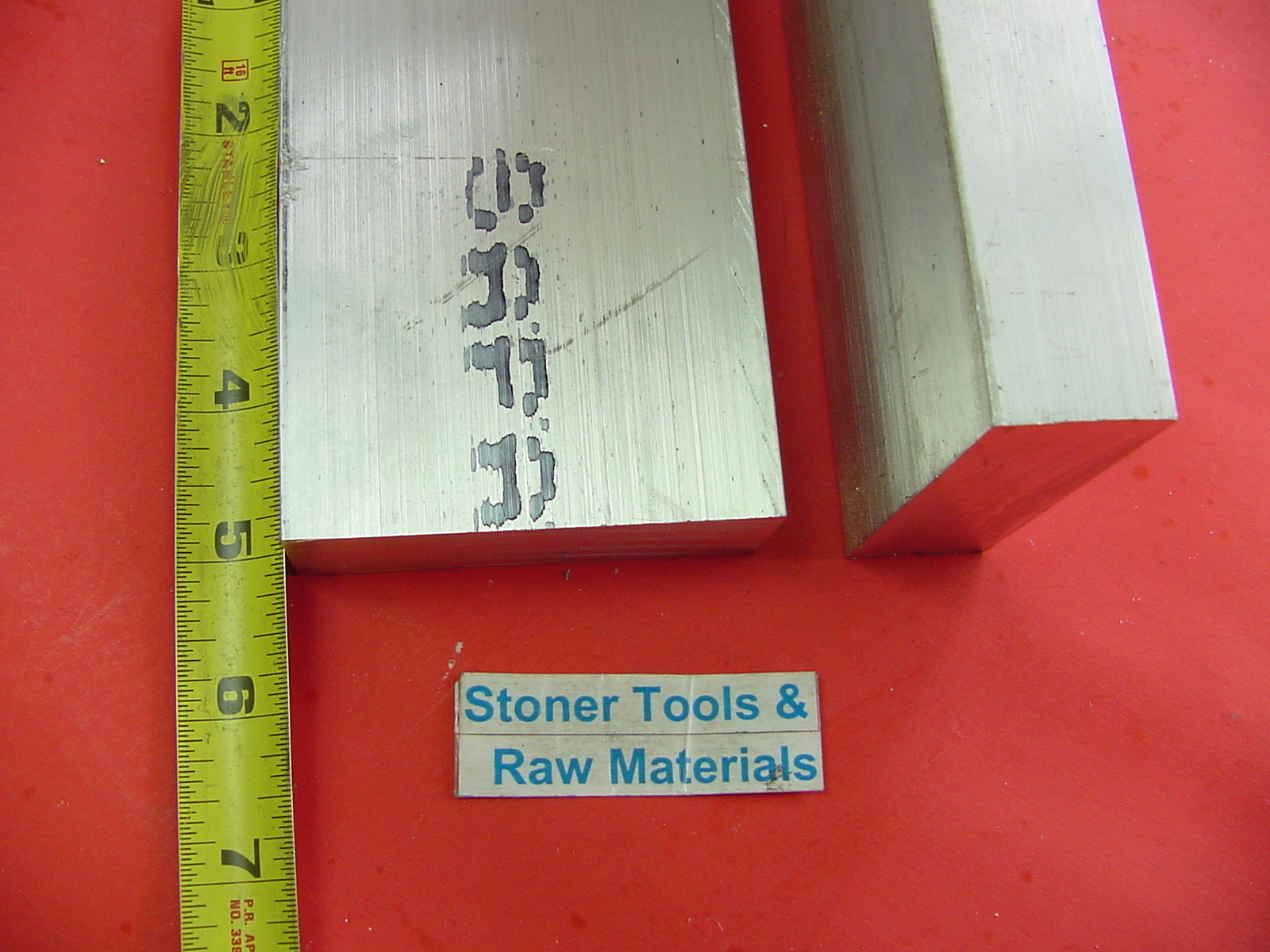 2 Pieces 1″ X 3″ ALUMINUM 6061 FLAT BAR 5″ long T6511 Solid Extruded Mill Stock