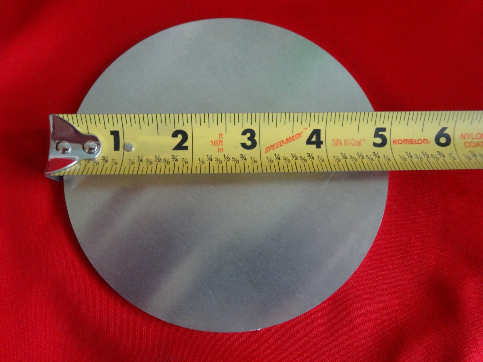 .100 ALUMINUM CUT OUT CIRCLES 2 PIECES 5″ IN DIAMETER