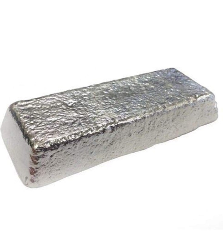 Quality Pewter – Alloy R-92 Casting Ingot 92% Tin, 8% Antimony, 1 Pound Lb, 16oz
