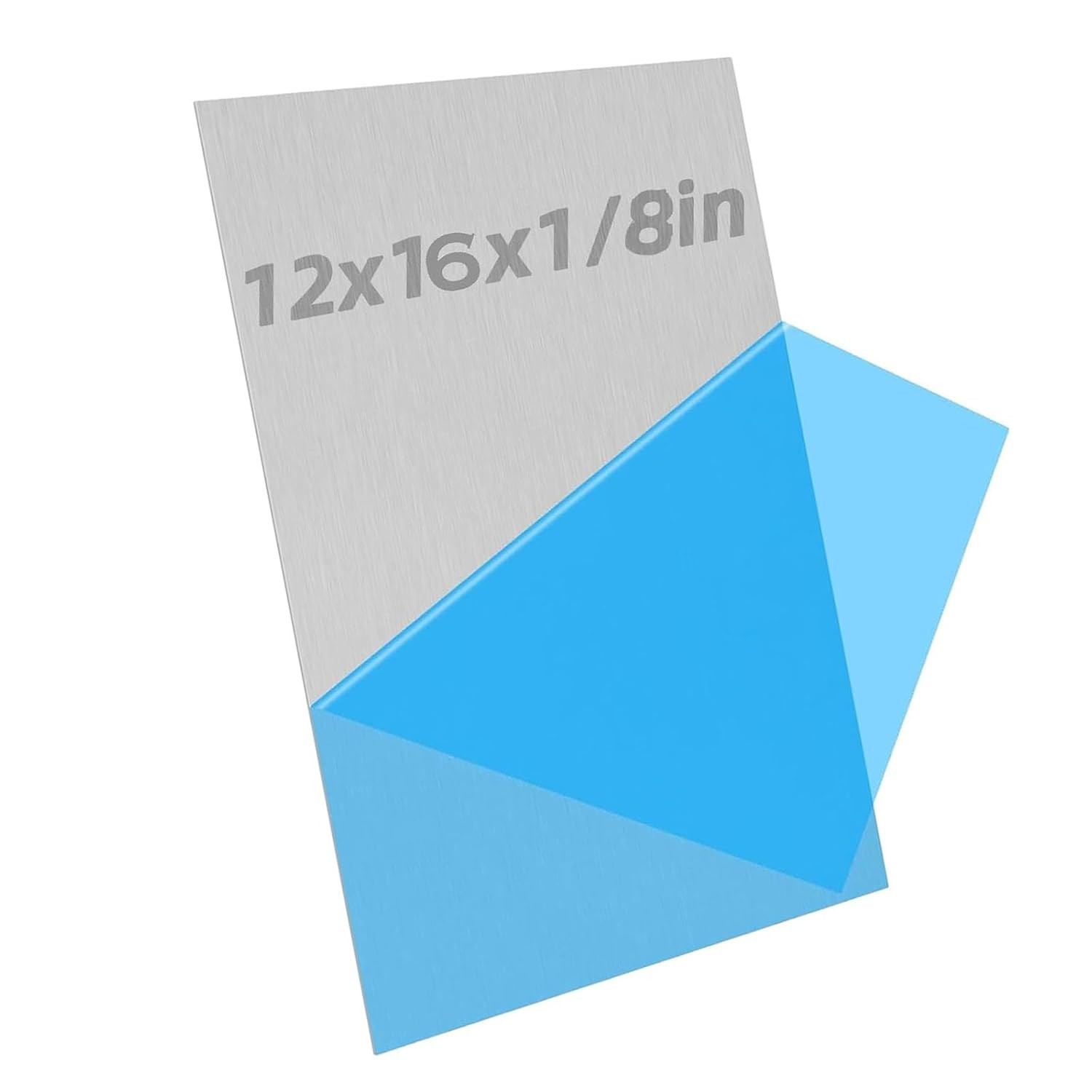 6061 T6 Aluminum Sheet 12X16X1/8 Inch Thickness Durable Aluminum Plate…