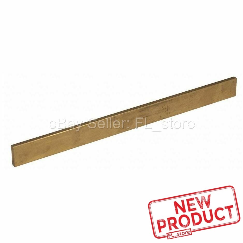 Brass Flat Strip 1/8″ x 3/4″ x 1 Foot 360 Solid Rectangle Stock 12 Inch Long NEW