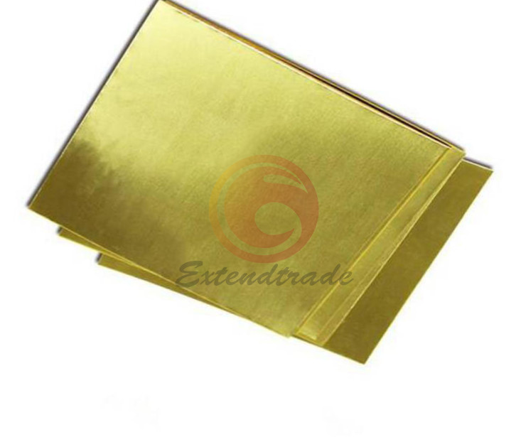 1PCS NEW Brass Metal Sheet Plate 0.8mm x 100mm x 100mm