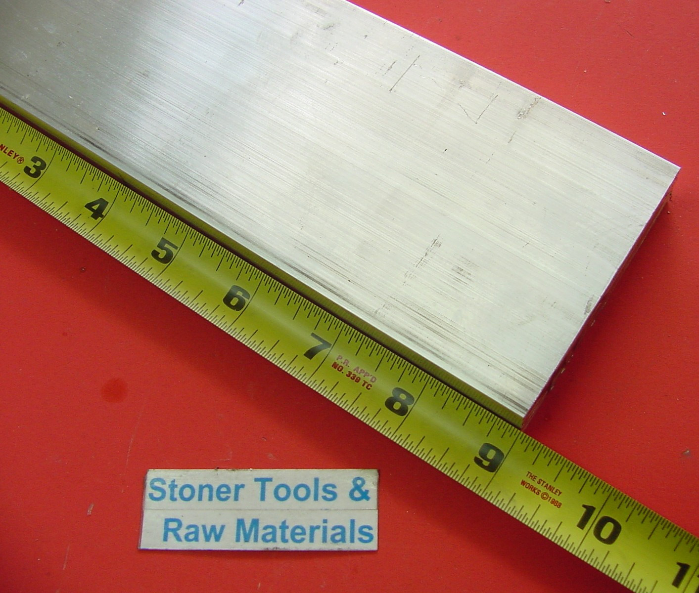 1″ X 3″ 6061 T6511 ALUMINUM FLAT BAR 9″ long Solid Extruded Mill Stock New