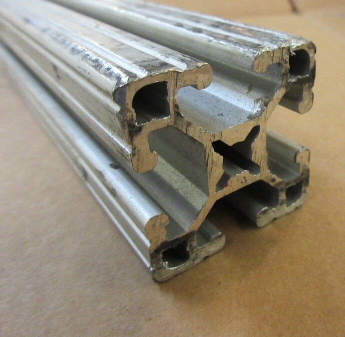 80/20 T-SLOT 1515-UL ALUMINUM EXTRUSION 1.5 X 1.5″, 4-OPEN SLOTS, 36-7/8″ L