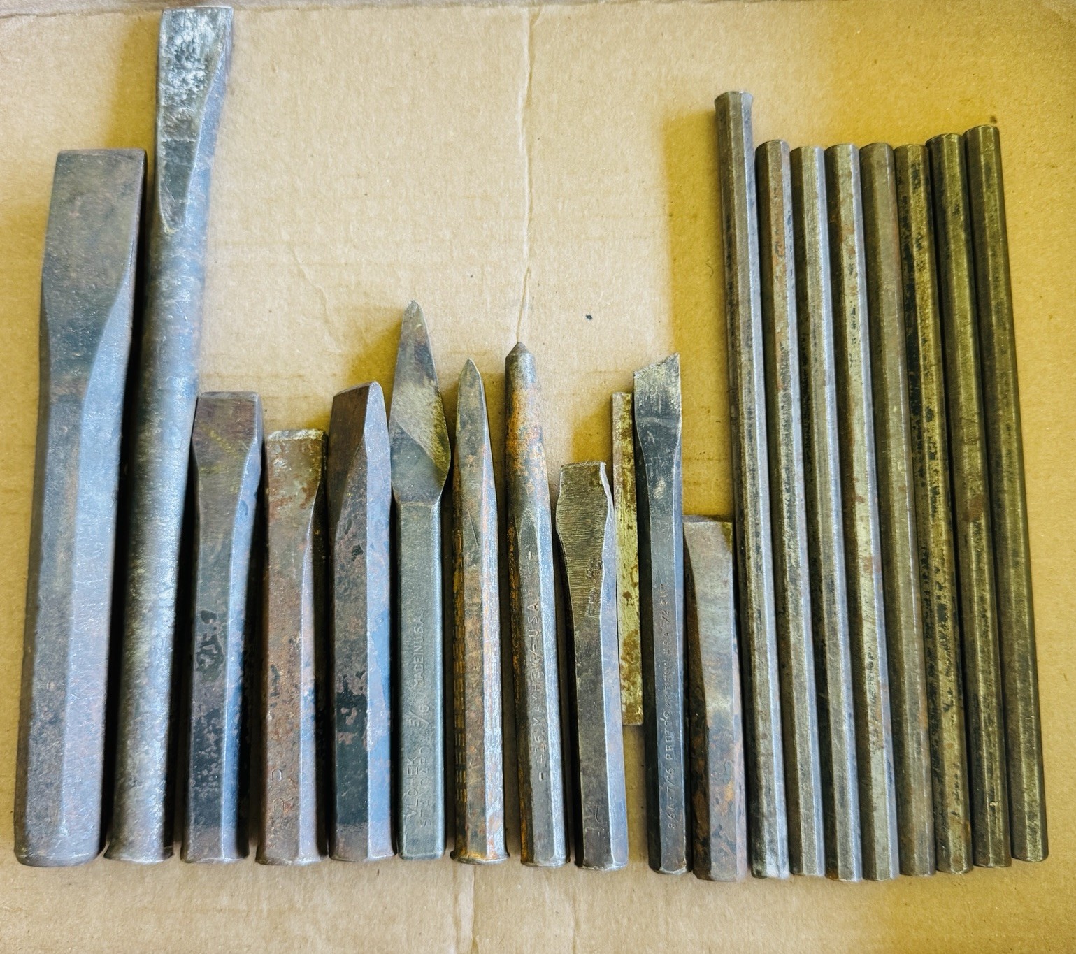 Bar Stock Steel Blanks Industrial Arts Teacher’s Lot 7 lbs