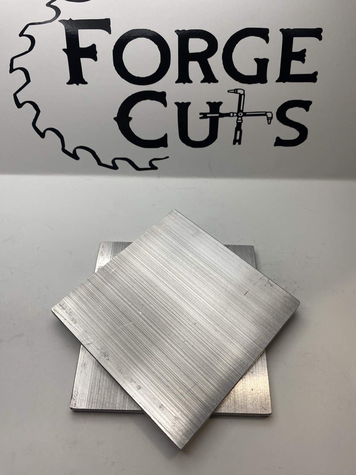 6061 Aluminum Sheet Plate 1/4”x 4″ x 4″ (2) Pack Metal Stock Aluminum Base