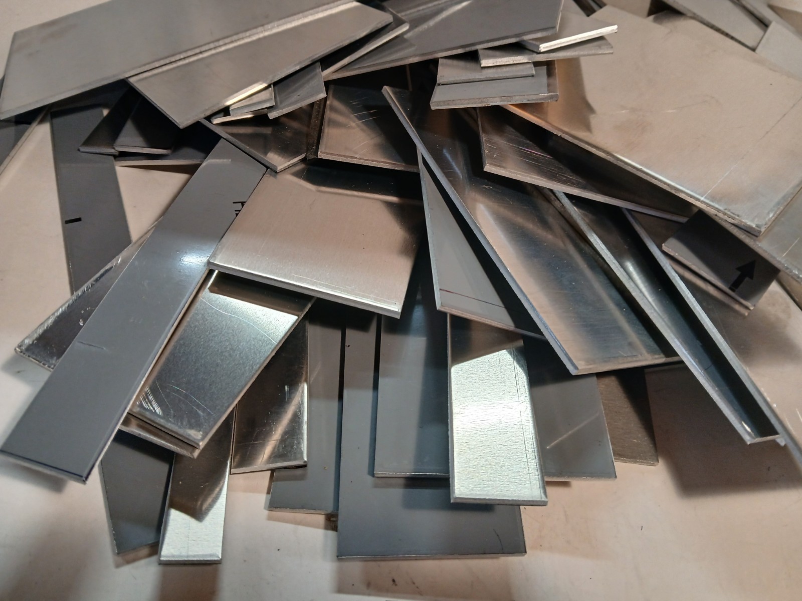 Scrap Aluminum Sheet Plate 1/8″ Flat Welding Practice Metal MIG TIG 15 lb Clean