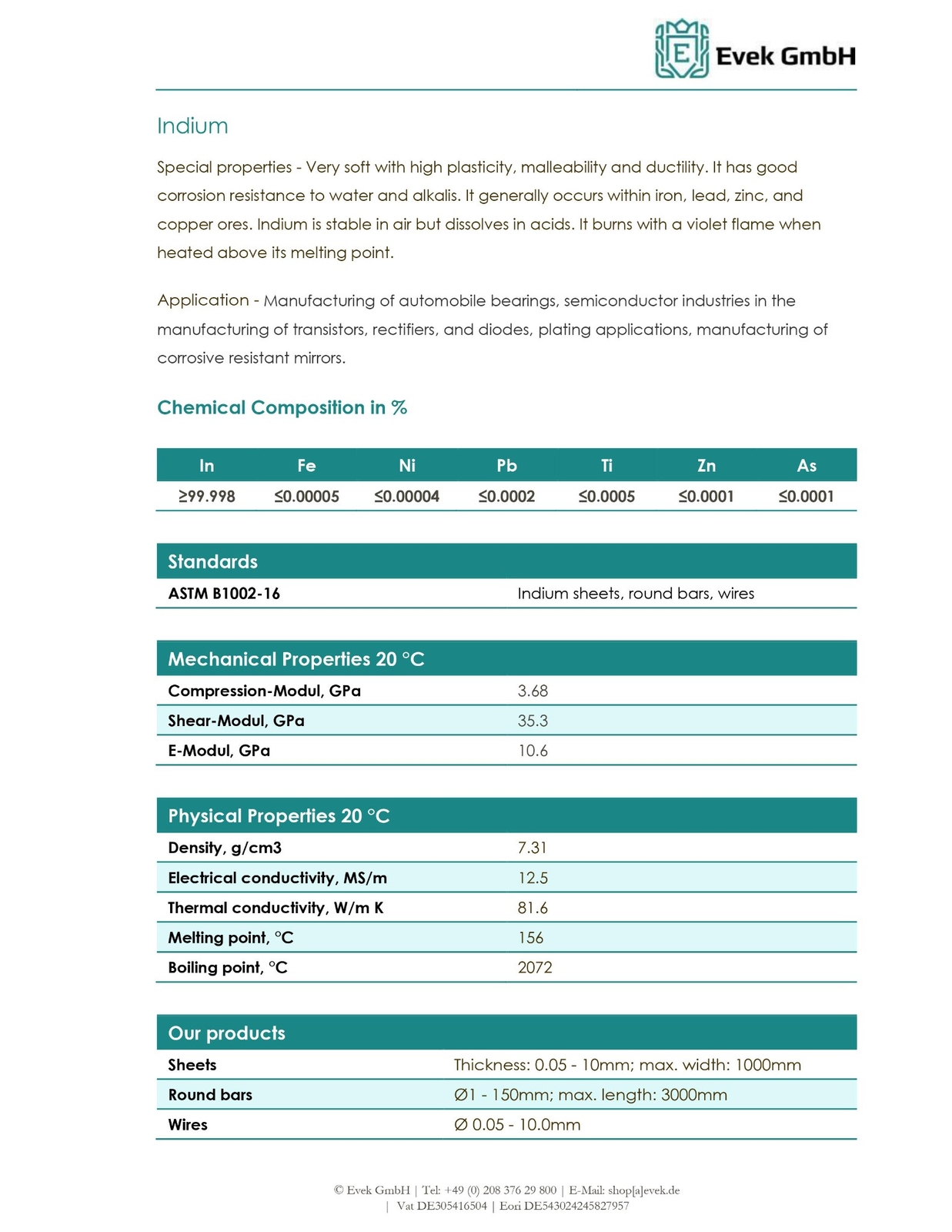 Indium Sheets 0.1-10mm Metal In 49 Sheet 99.9% Cut To Size 100-1000mm