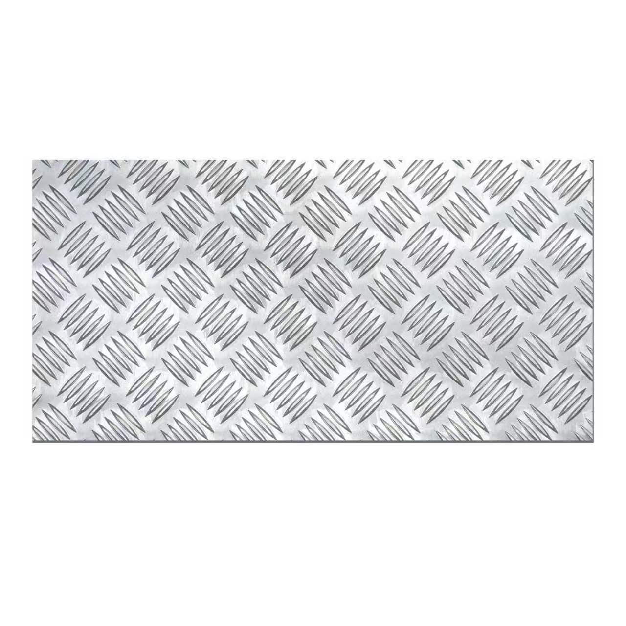 254mm*508mm Aluminum Diamond Plate 2 Pack For Camper & Garage