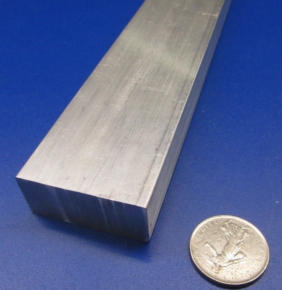 6063 T5 Aluminum Bar, 7/8″ (.875″) Thick x 2.0″ Wide x 48″ Length