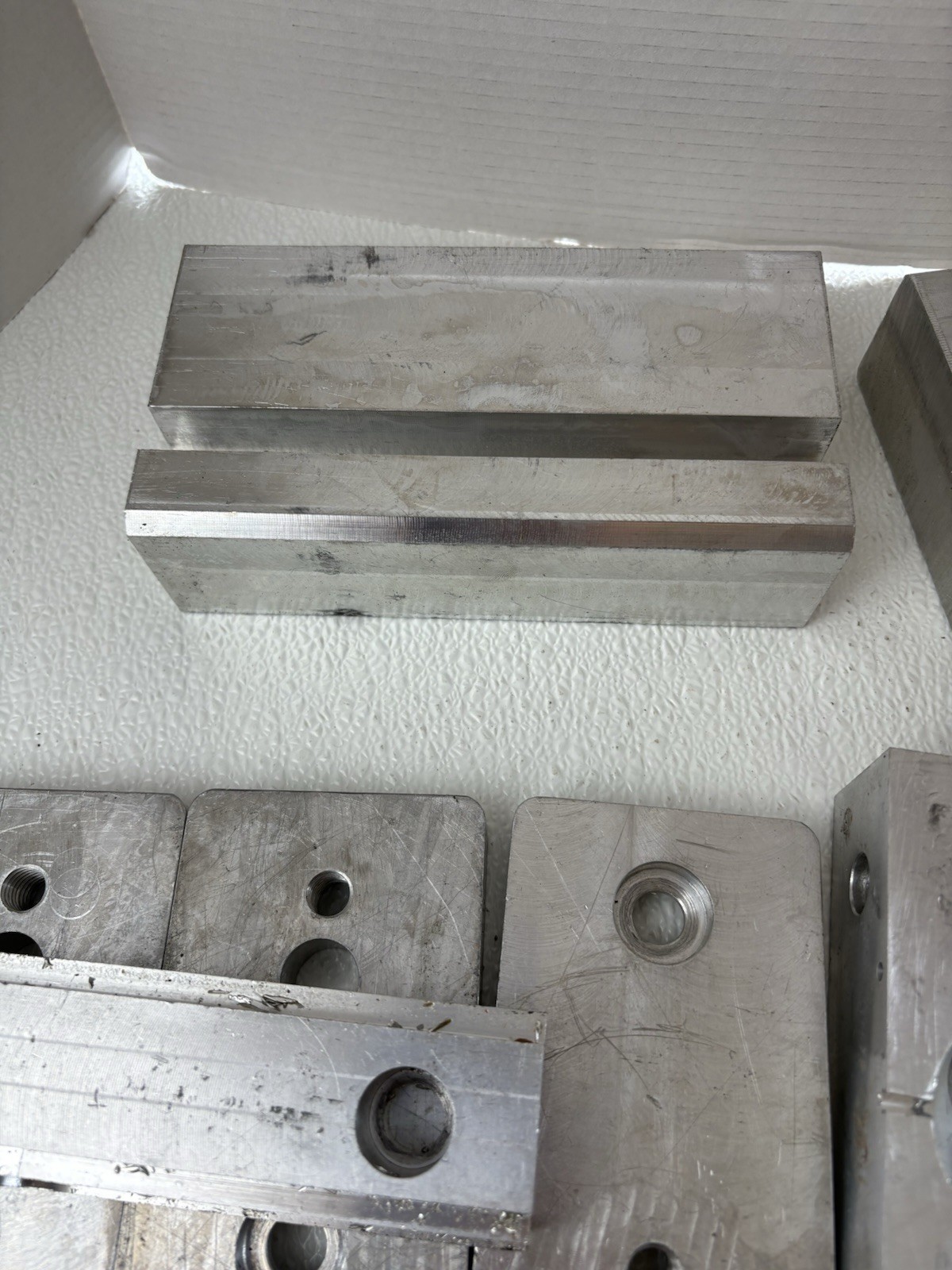 27lbs HIGH QUALITY ALUMINUM SCRAP METAL BLOCKS FROM MACHINE SHOP LEFTOVERS