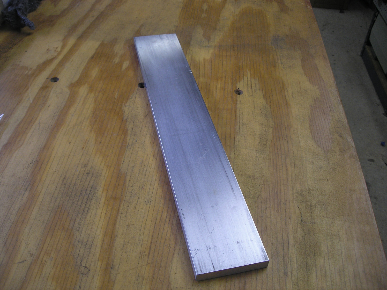 ALCOA Aluminum 6061 T6511 Flat 1/2″ Thk x 3″ Wide x 18.625″ Long – Bar Stock