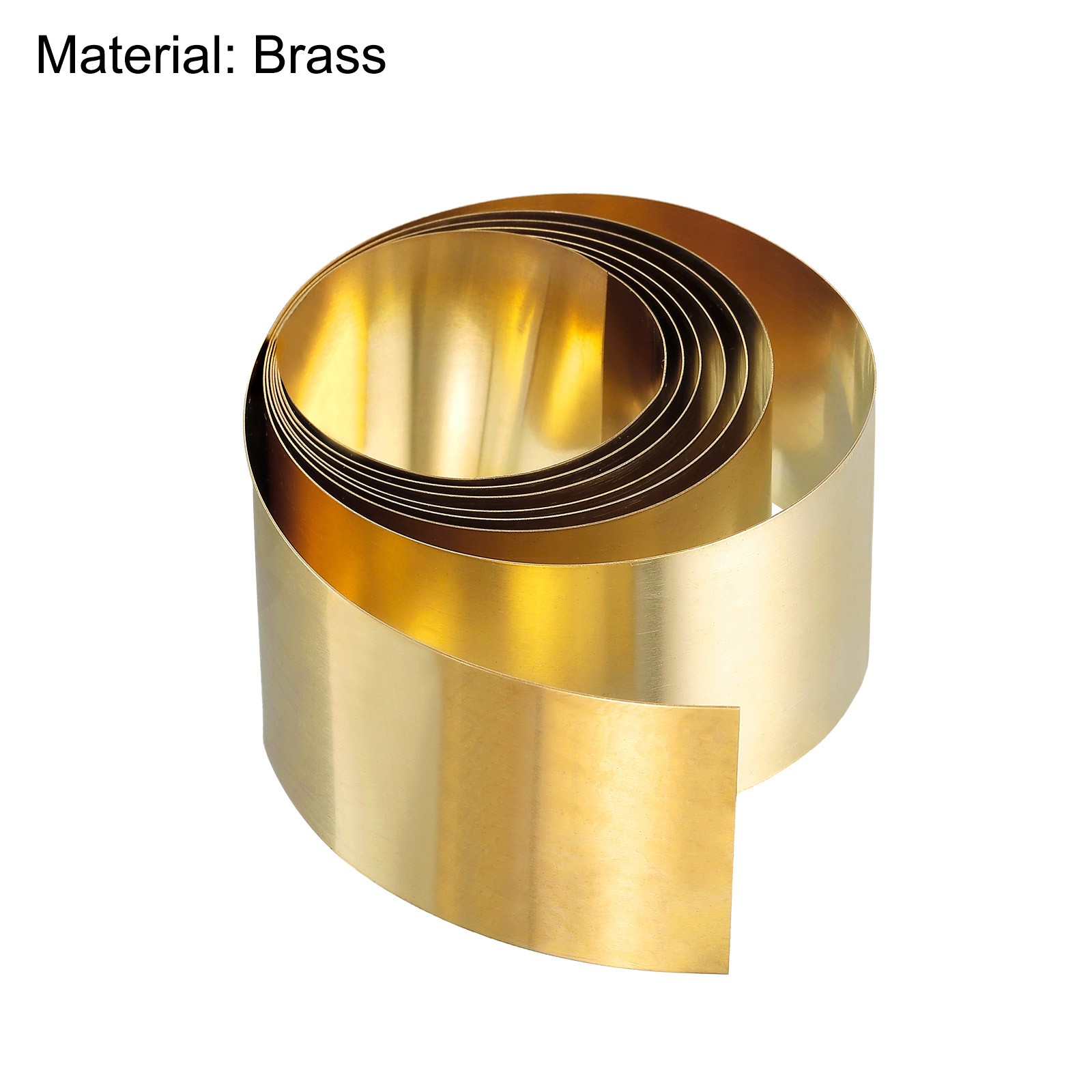 Brass Sheet Roll Metal Foil Plate 1000mm x 40mm x 0.1mm