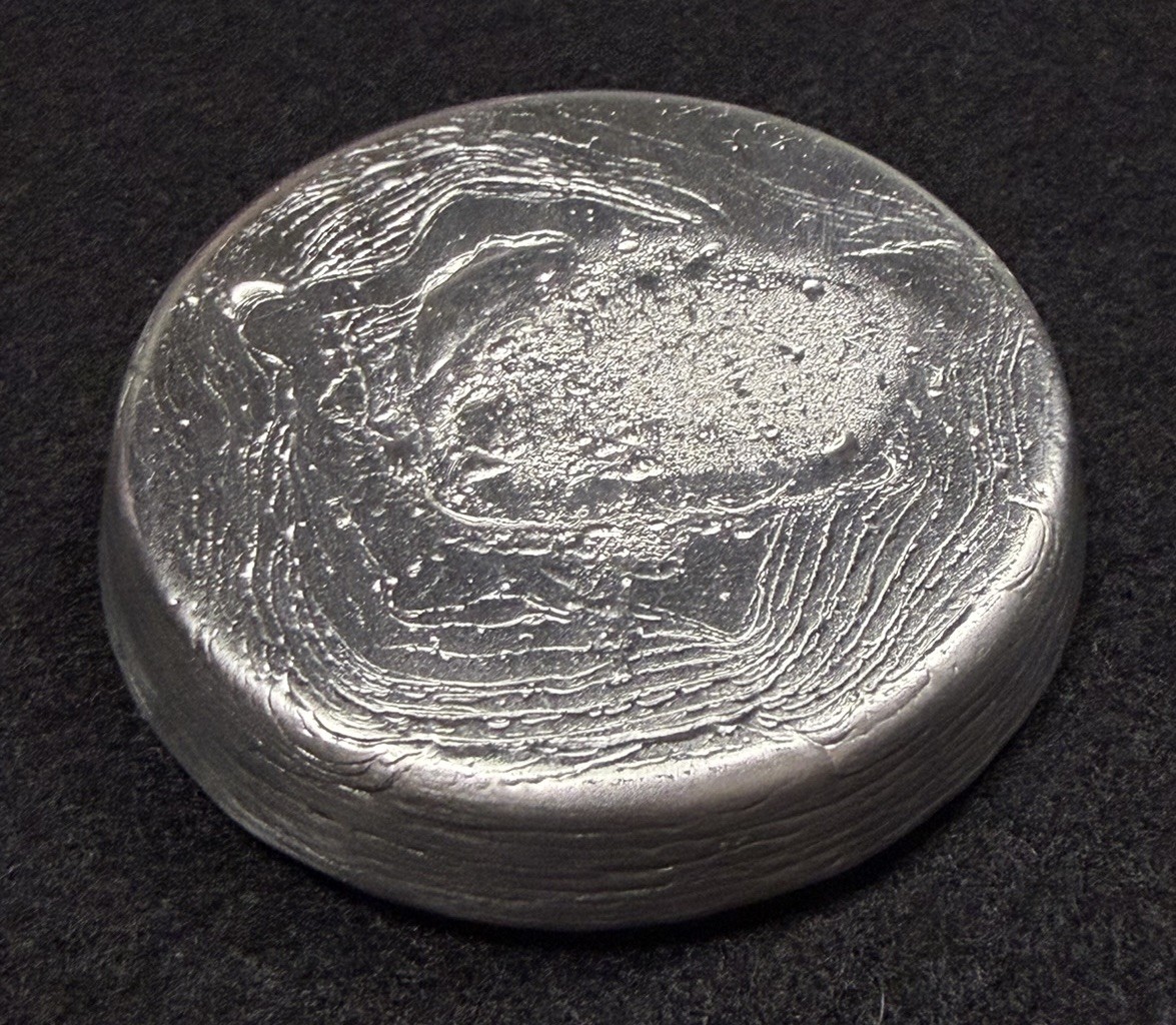 Recycled Scrap Tin Pewter 208g (7.33oz) Ingot Reloading Casting Metal Craft