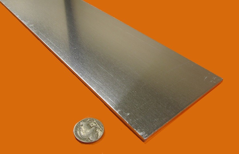 1100 Aluminum Bar Softened (O) .080″ Thick x 4.0″ Wide x 24″ Long