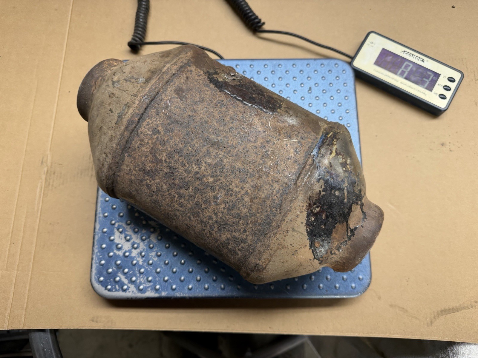 Scrap Catalytic Converter Scrap Only 12575511 8lbs 3oz Scrap