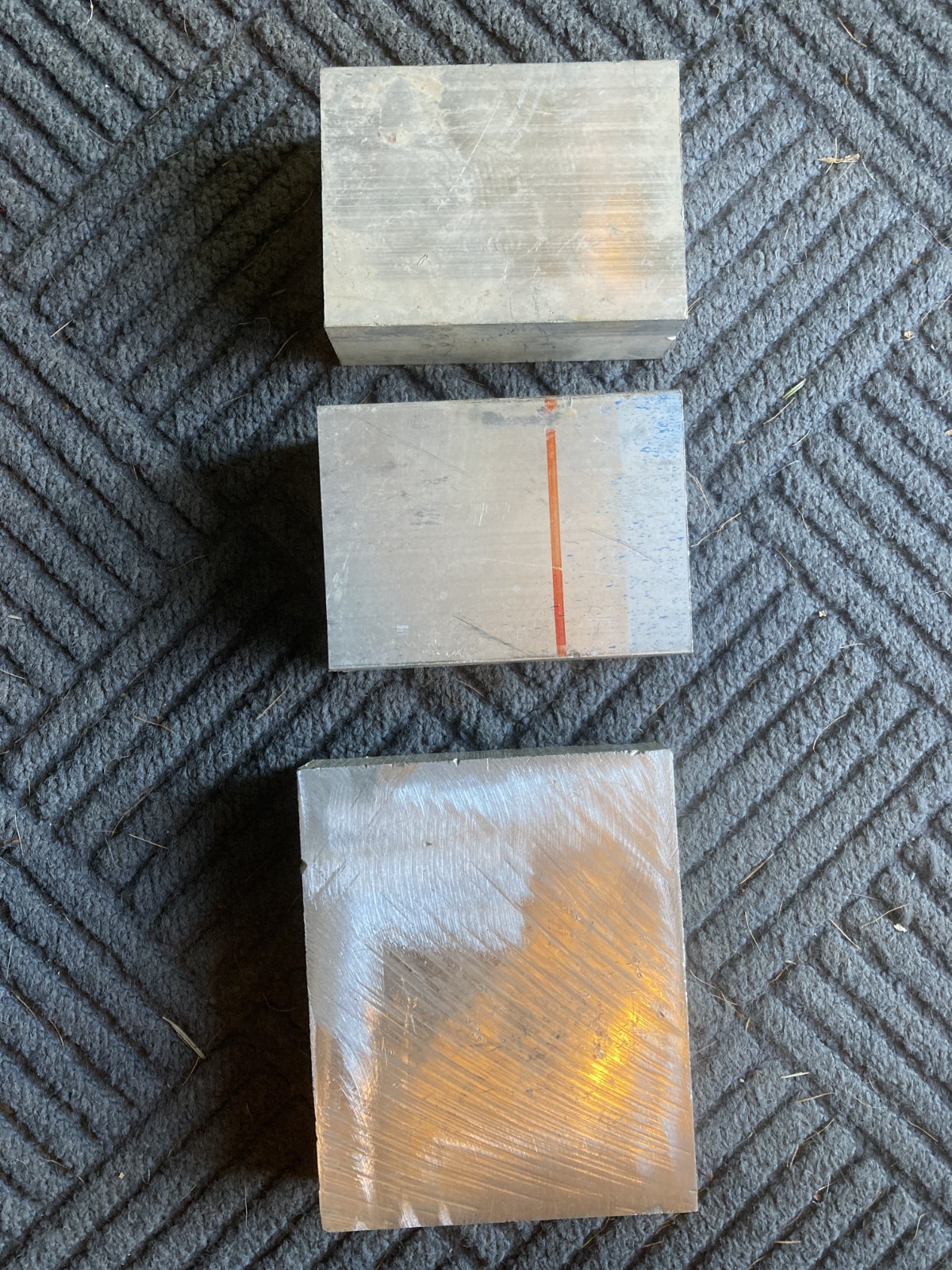 Aluminum Block, Mixed Lot