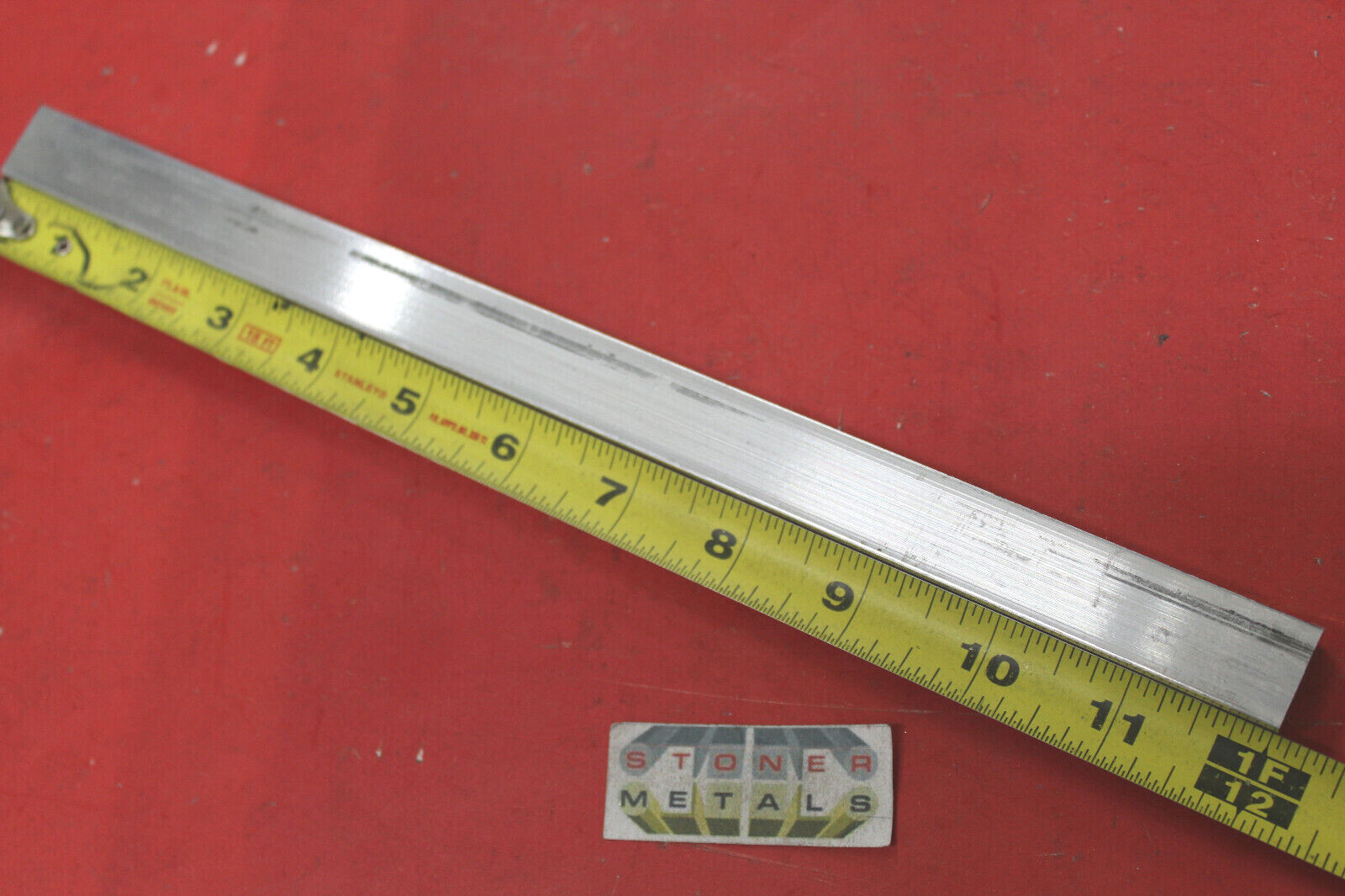 1/2″ X 3/4″ ALUMINUM 6061 FLAT BAR 12″ long Solid Extruded Mill Stock Cut New