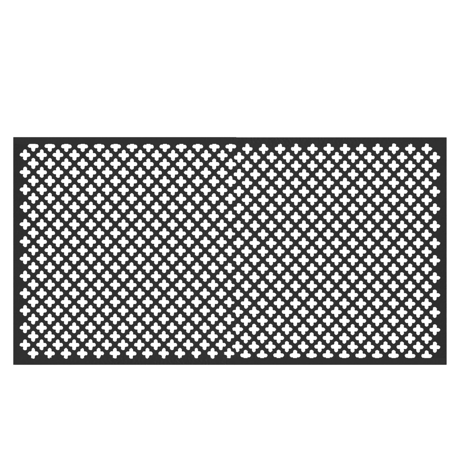 M-D Building Products 56018 .020-Inch Thick 1-Feet by 2-Feet Cloverleaf Aluminum