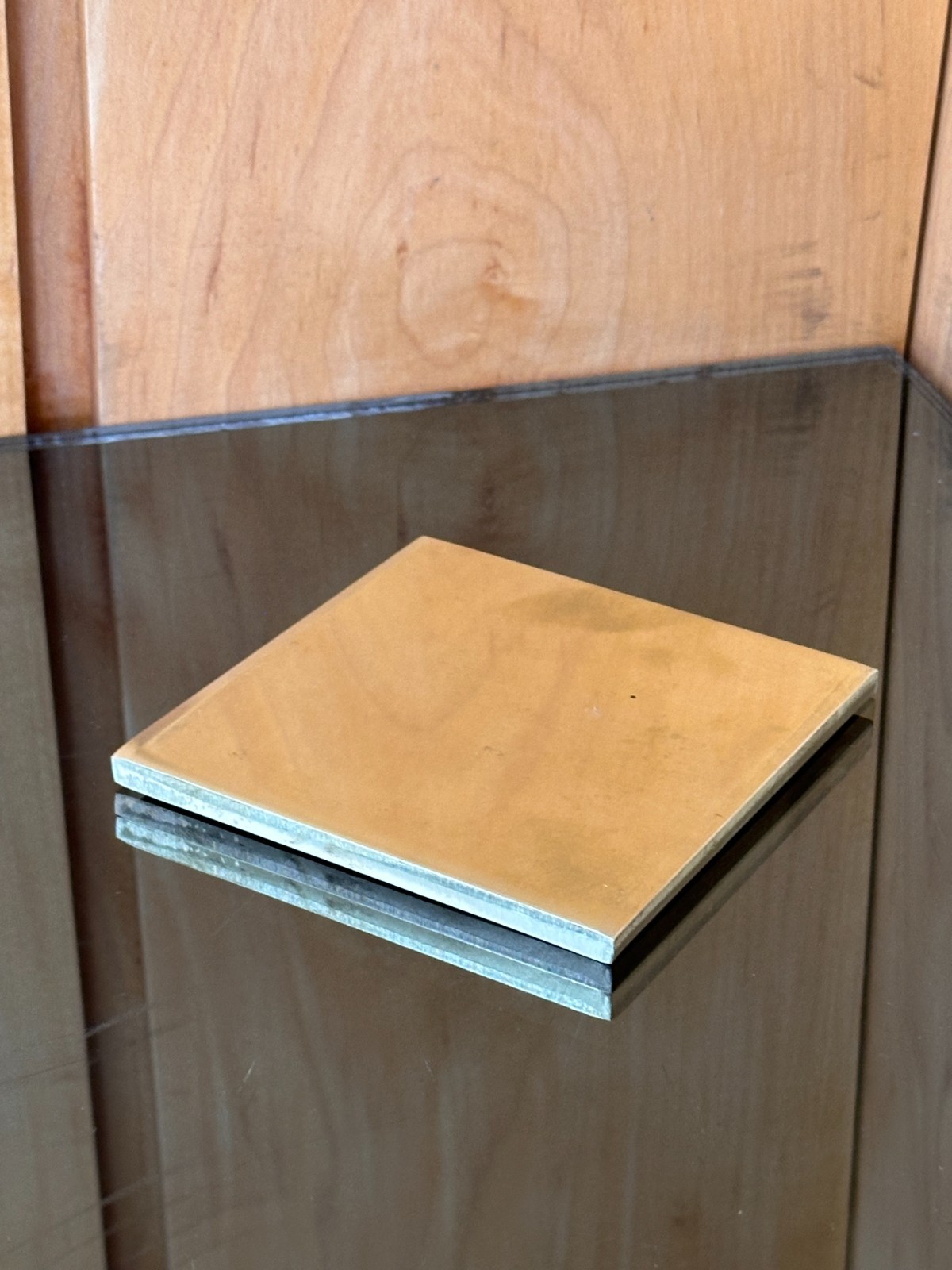 1/4″ BRASS SHEET PLATE NEW 4″X4″ .25″ Thick 260 ALLOY *CUSTOM SIZES AVAILABLE*