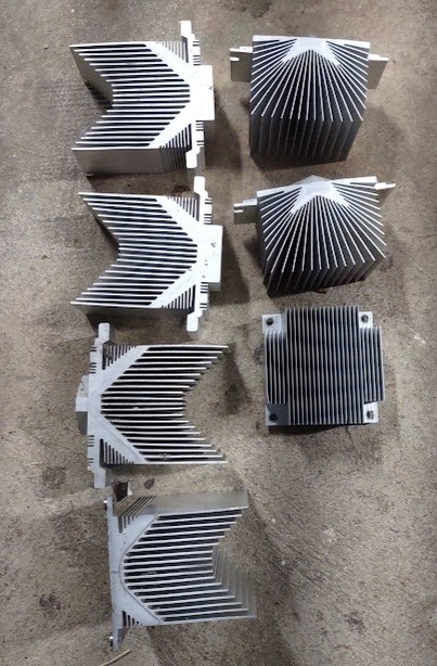 31 lbs Scrap Aluminum Extrusion for Recycling – Non Ferrous – Junk Metal