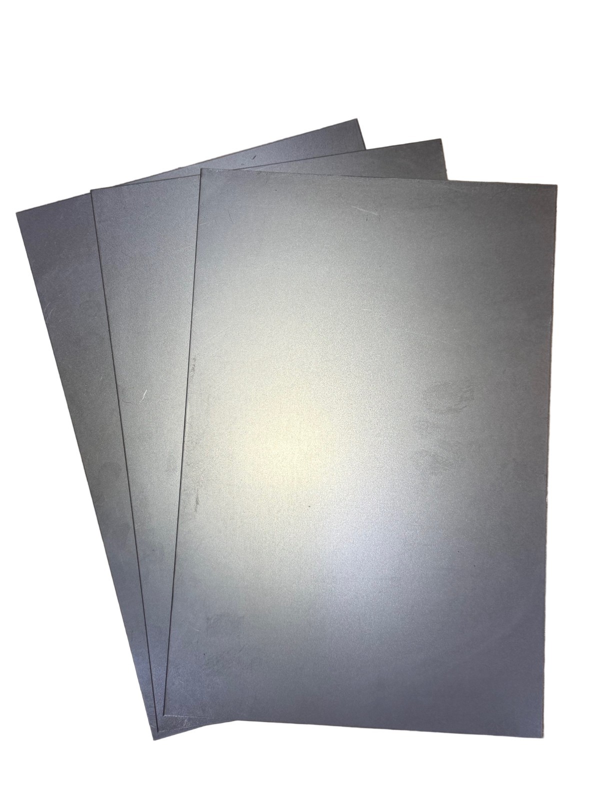 18 Gauge Steel Sheet Metal Cold Rolled 8W X 12L Perfect Edges- Three Sheets