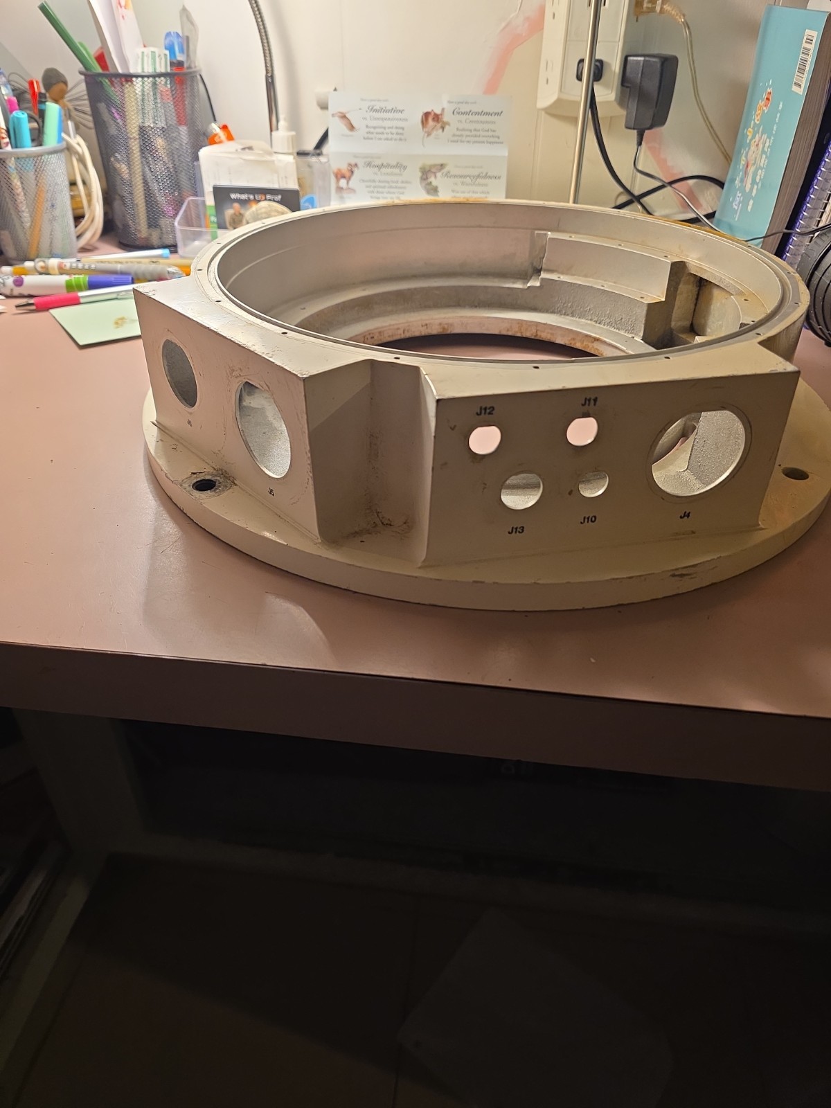 Scrap Aluminum Machined Part For Arts And Crafts Casting Steampunk 17 LBS.