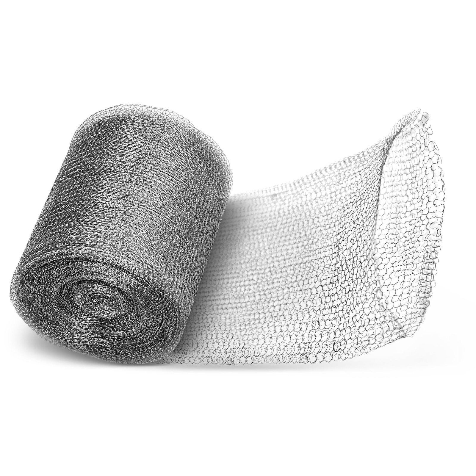 Wire Mesh for Mice Control Stainless Steel Gap Blocker Roll 5in x 32ft Set