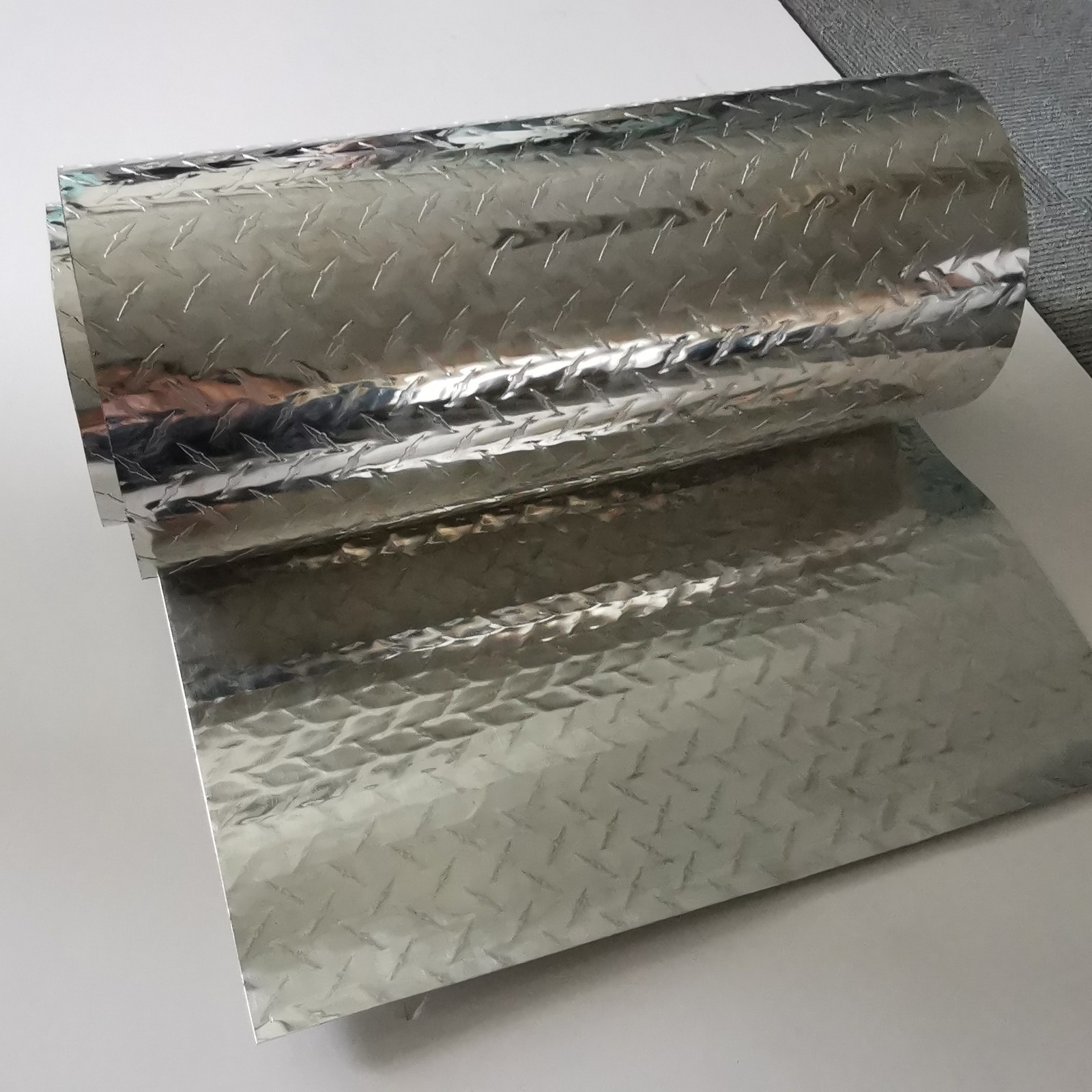 48″x 96″x .04″ Aluminum Diamond Plate 3003 Plate Sheet For Trailer, RV, Garages