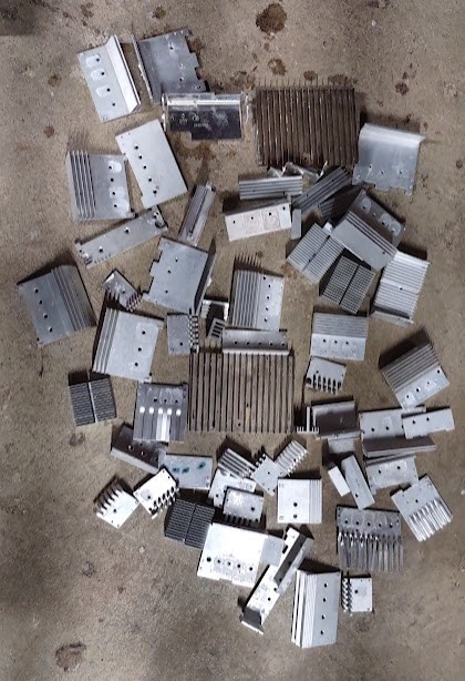 31 lbs Scrap Aluminum Extrusion for Recycling – Non Ferrous – Junk Metal