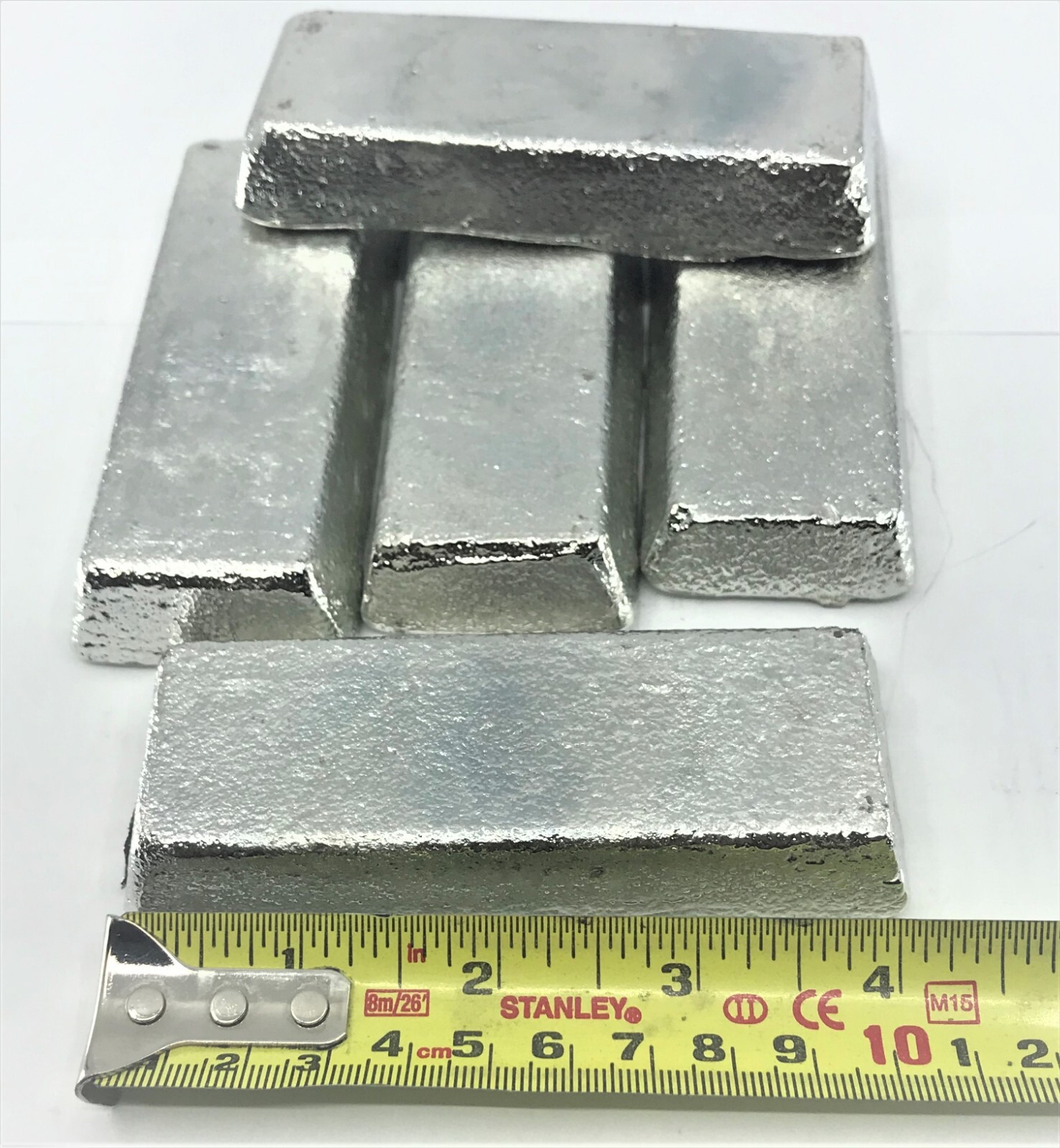 R98 Alloy Pewter Ingot 5lbs. (98%Sn, 1.5%Bi, .50%Cu) Casting 466°-590°