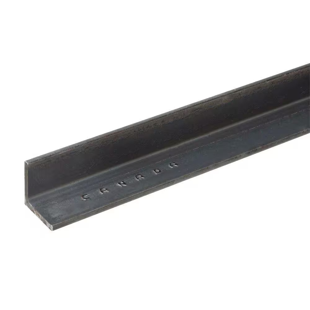 1 In. X 6 Ft. – 1/8 In. Thick Plain Steel Angle Free Shipping New