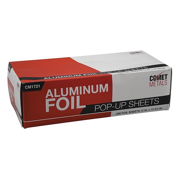 Foil Sheet, Alum, 9X10 3/4 In, Pk500, 4Ugh6
