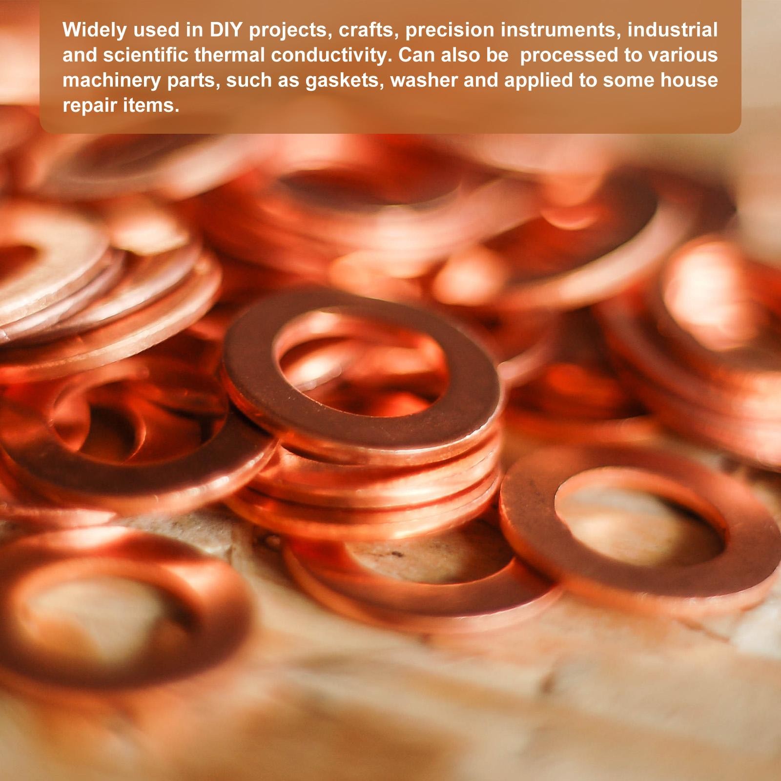 100mm x 100mm x 1mm Brass Sheets Metal Brass Plates