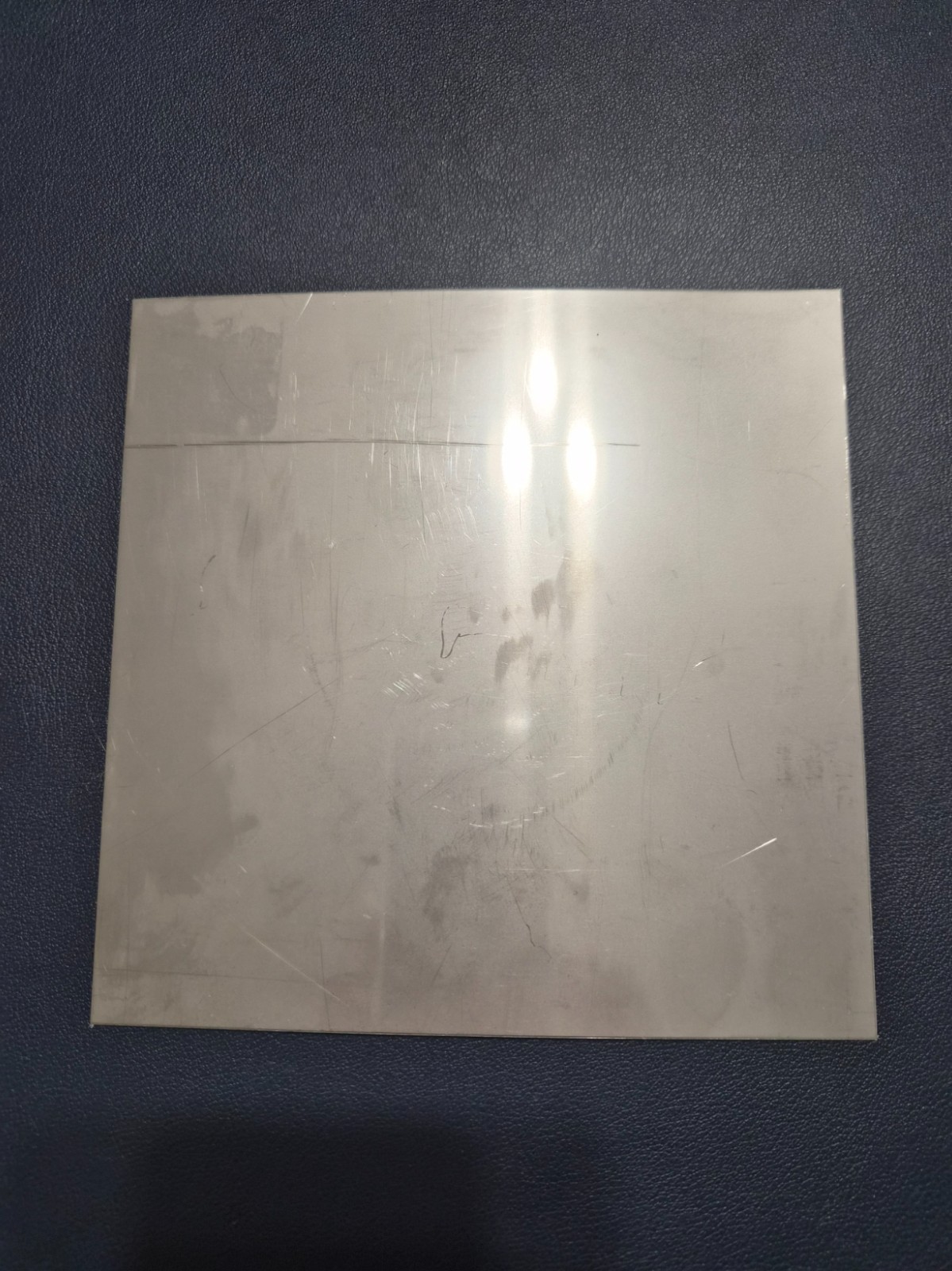 Corrosion-Resistant 316 Stainless Steel Sheet 6” x 6” x 0.024″ Thick