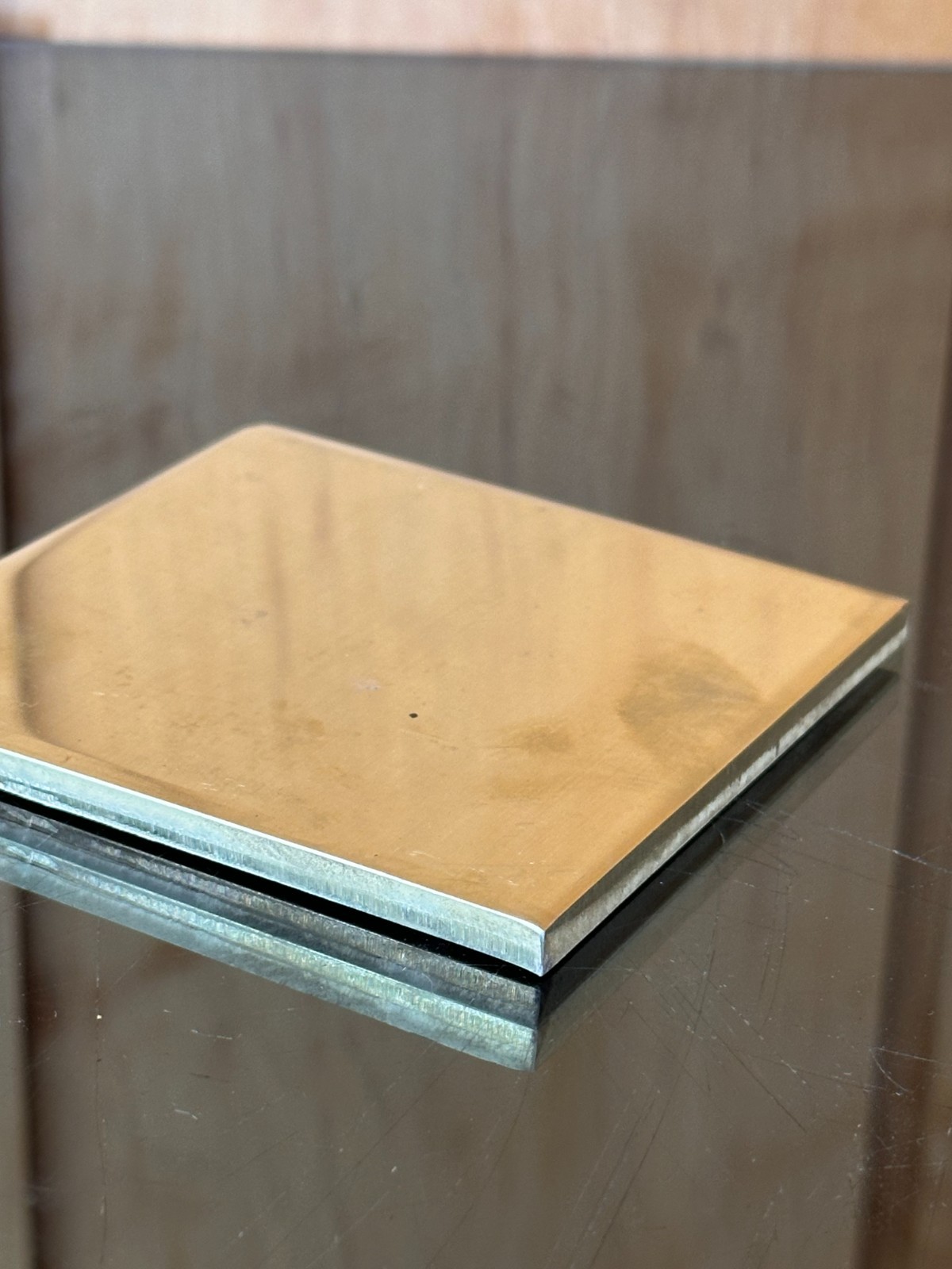 1/4″ BRASS SHEET PLATE NEW 4″X4″ .25″ Thick 260 ALLOY *CUSTOM SIZES AVAILABLE*