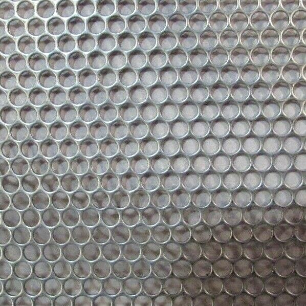-5/32 HOLES -18 GAUGE- 304 STAINLESS PERFORATED SHEET—7-1/2″ X 12″
