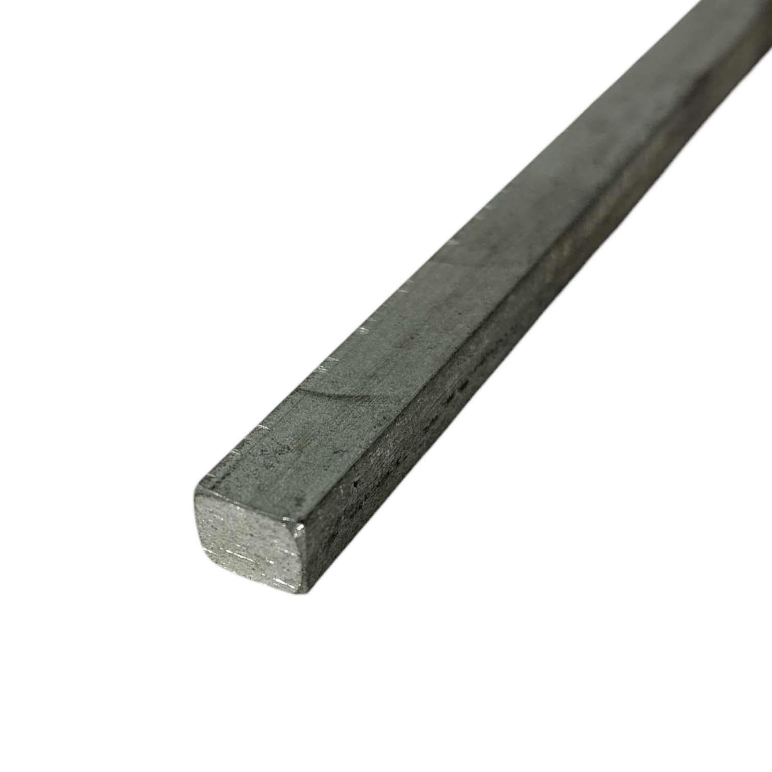 3/8″ x 1/2″ x 24″, 304 Stainless Steel True Flat Bar, Hot Rolled