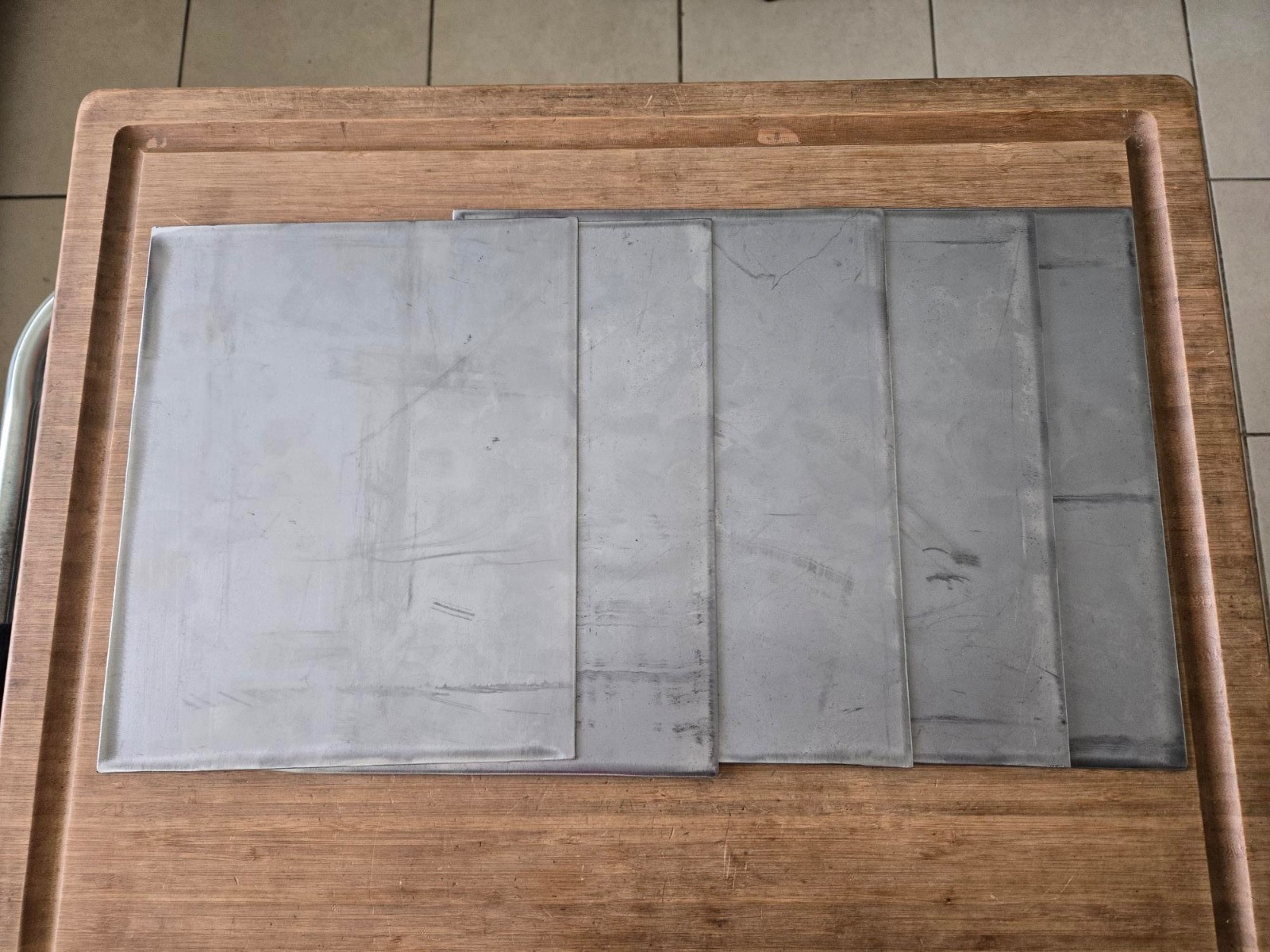 18 Gauge Steel Sheet Metal Cold Rolled 9 “W X 11 L IN (4 pc)